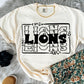 Stacked Mascot Tee | Custom School Spirit Shirt