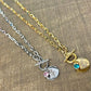 Birthflower Toggle Necklaces