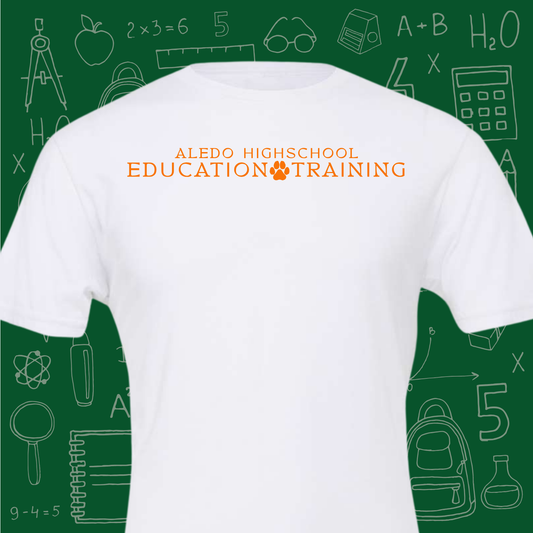 AHS Education Training White Tee