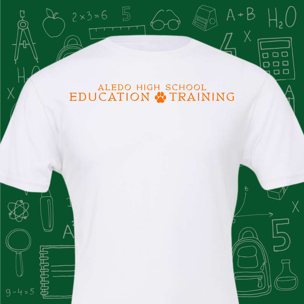 AHS Education Training White Tee