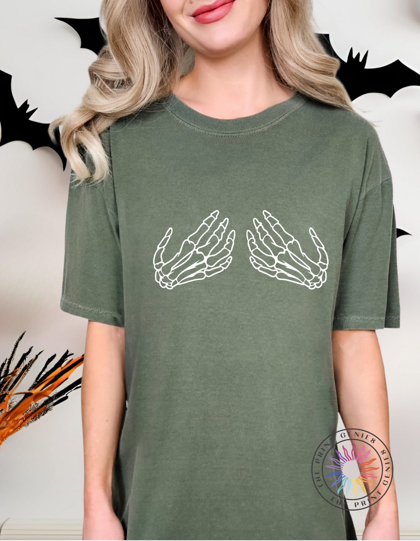 Skeleton Hands Tee