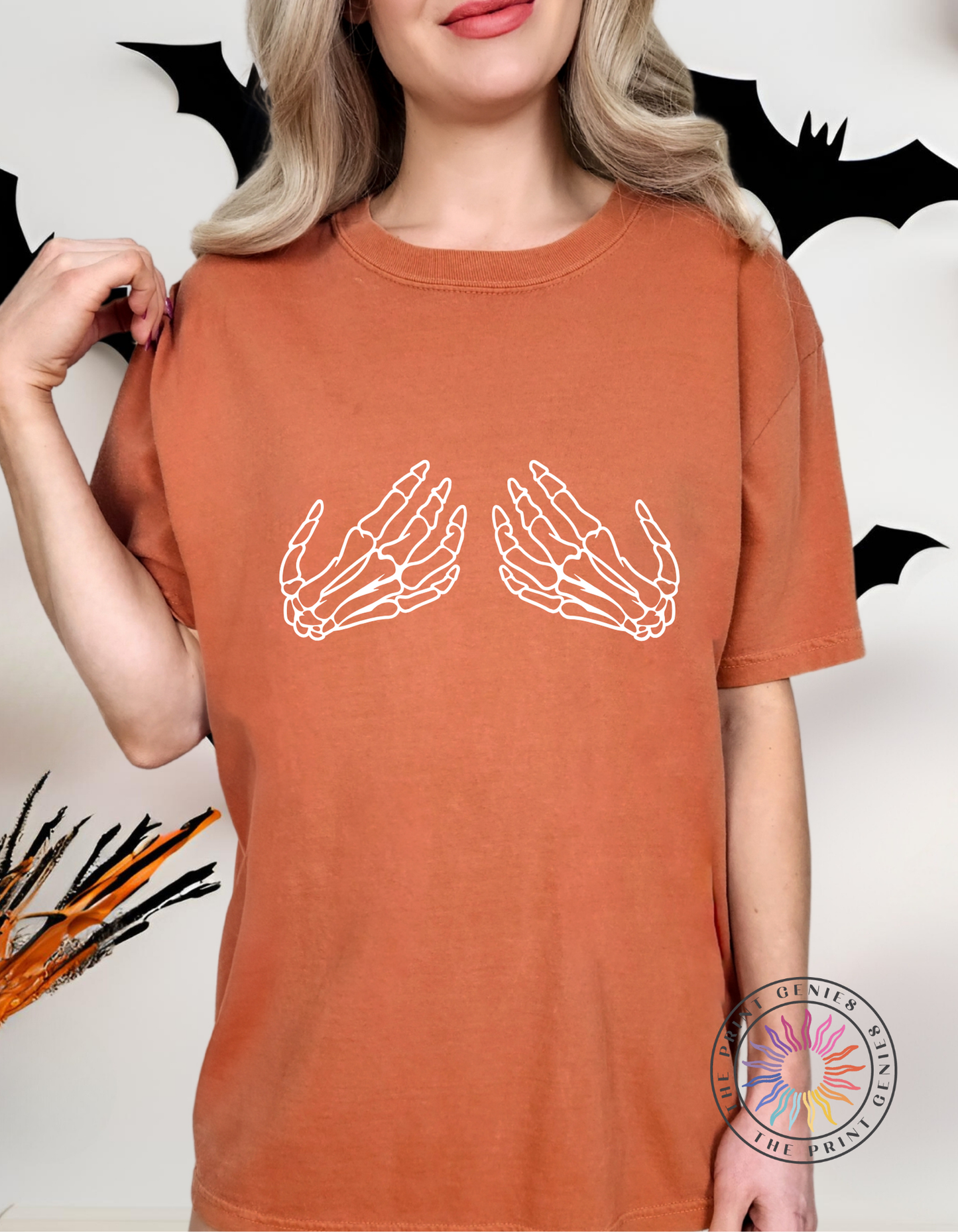Skeleton Hands Tee