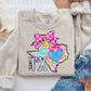 Bright & Colorful TX Graphic Shirt