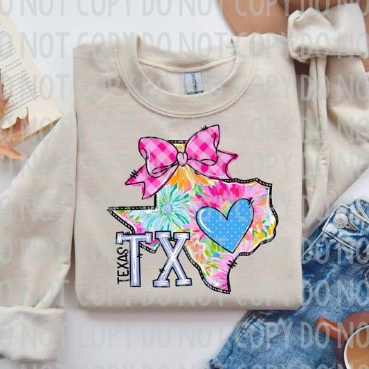 Bright & Colorful TX Graphic Shirt