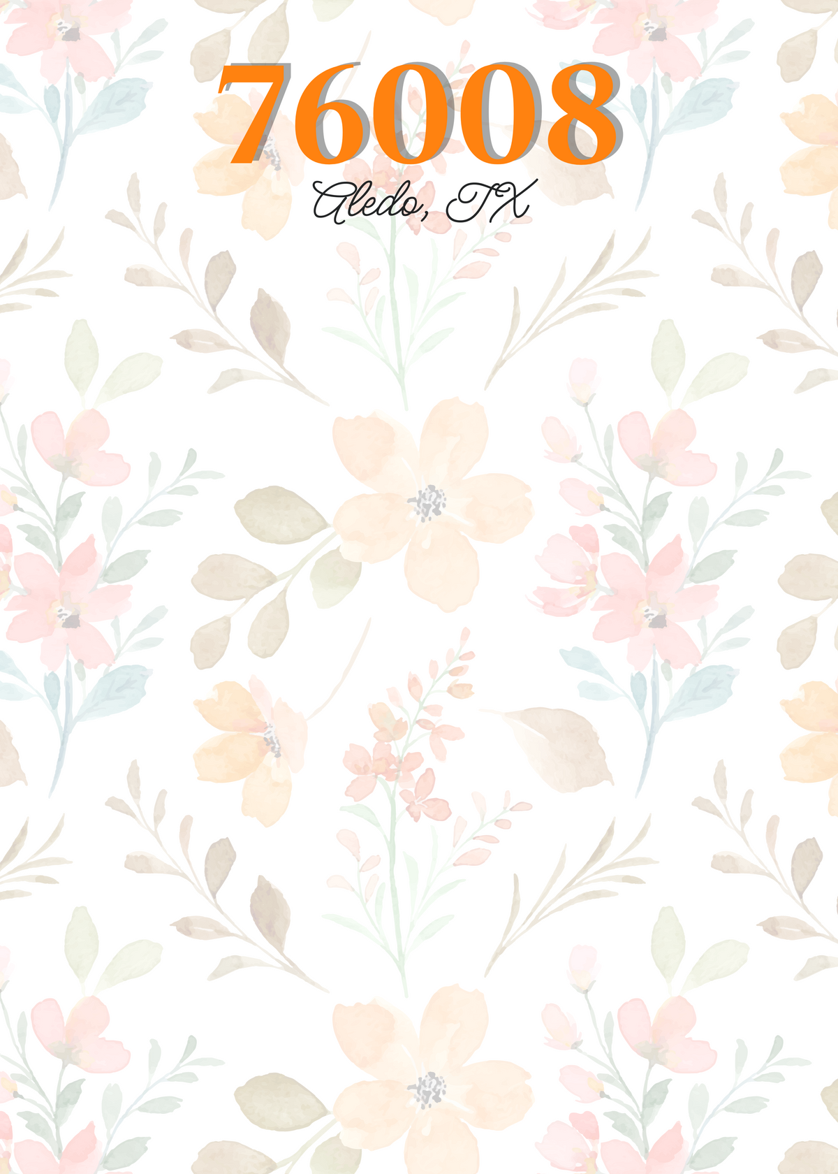 Aledo, TX 76008 Notepad