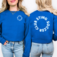 Royal Blue Sting Soccer Club Design