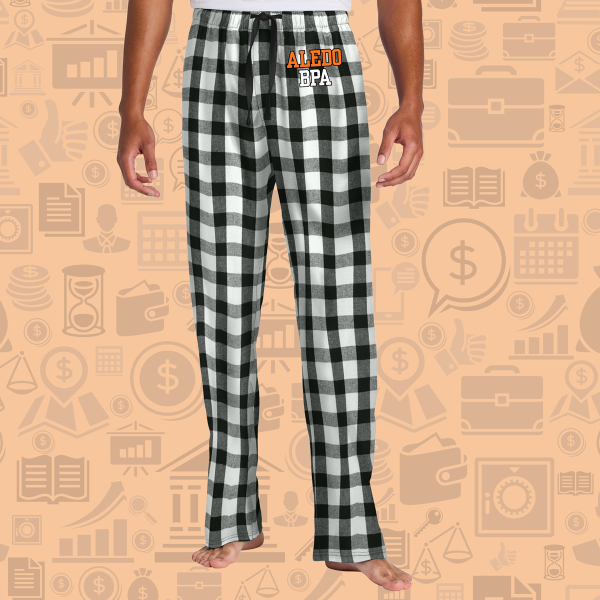 BPA District Flannel Buffalo Check Pant