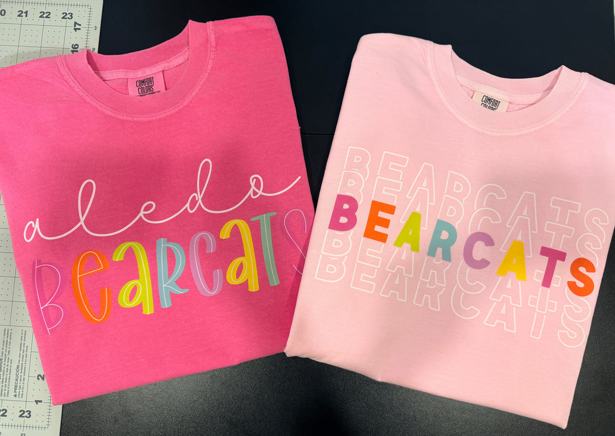 Color Pop Bearcats Comfort Colors Tee