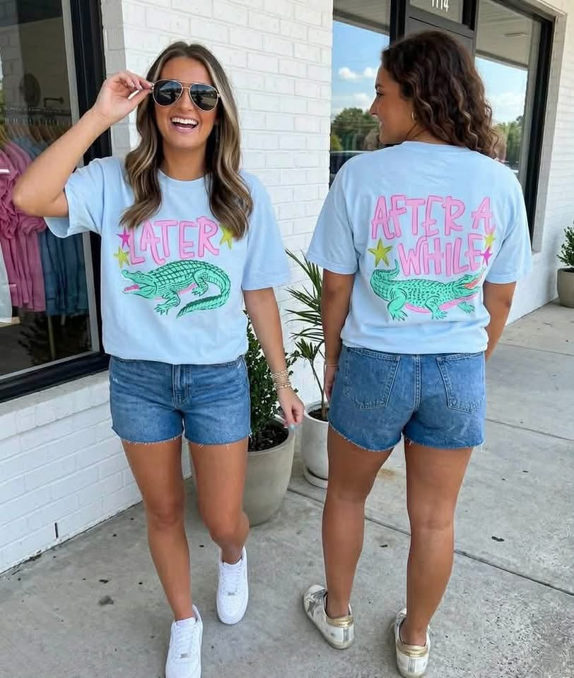 Later Alligator, After While Crocodile Tee