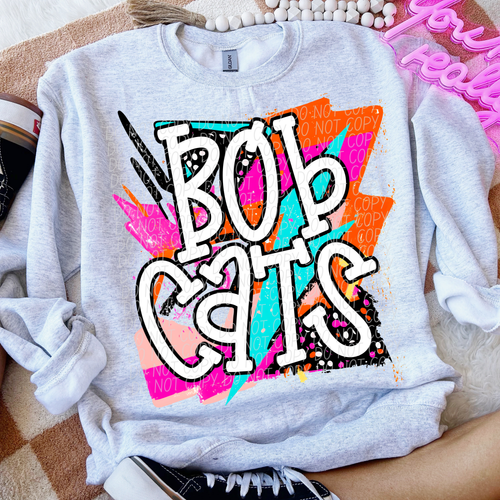90's Bright Retro Mascot Shirts