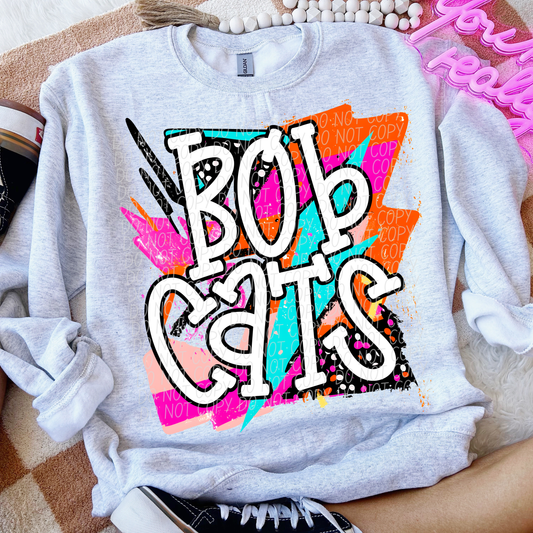 90's Bright Retro Mascot Shirts