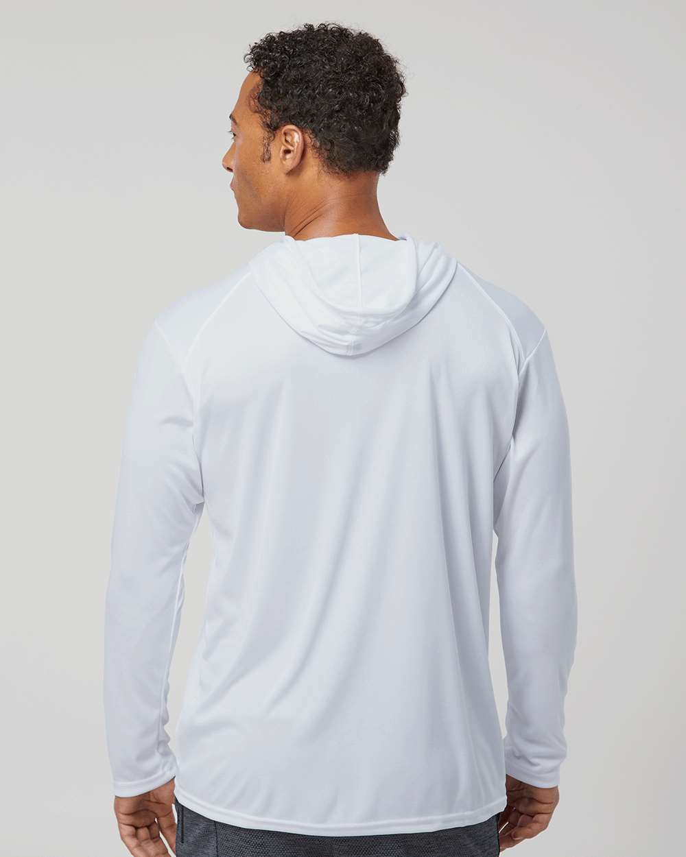 Custom Unisex B-Core Hooded Long Sleeve Performance Tee
