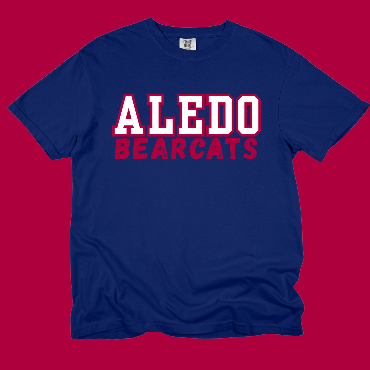 Red, White & Fight Tee