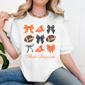 Bearcat Football Cheer Bow Babe Tee