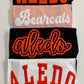 Aledo Script Pop Puff Tee