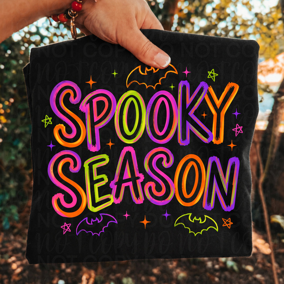 Neon Spooky Season Tee