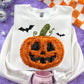 Spooky Knit Jack-O'-Lantern Tee