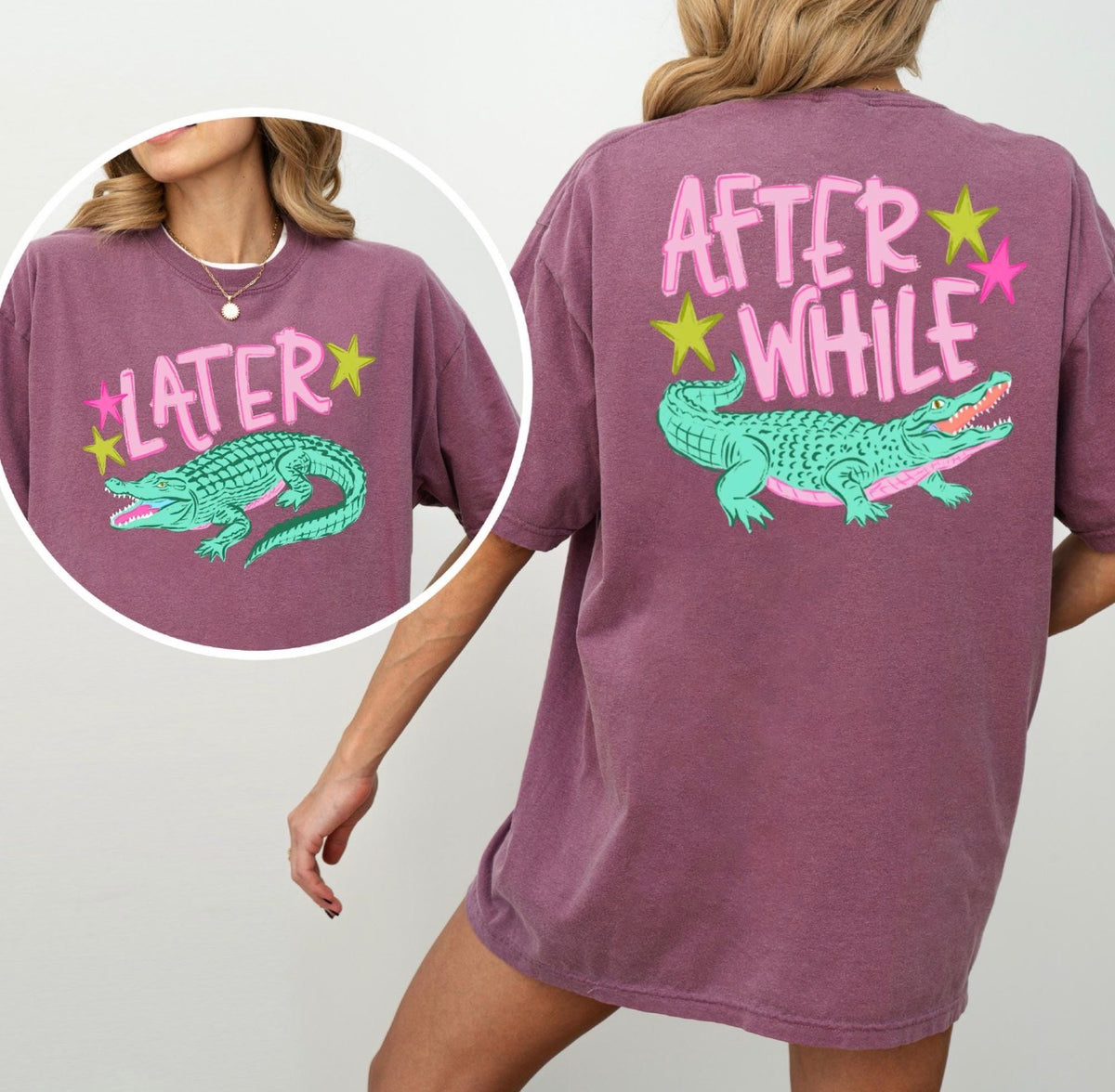 Later Alligator, After While Crocodile Tee
