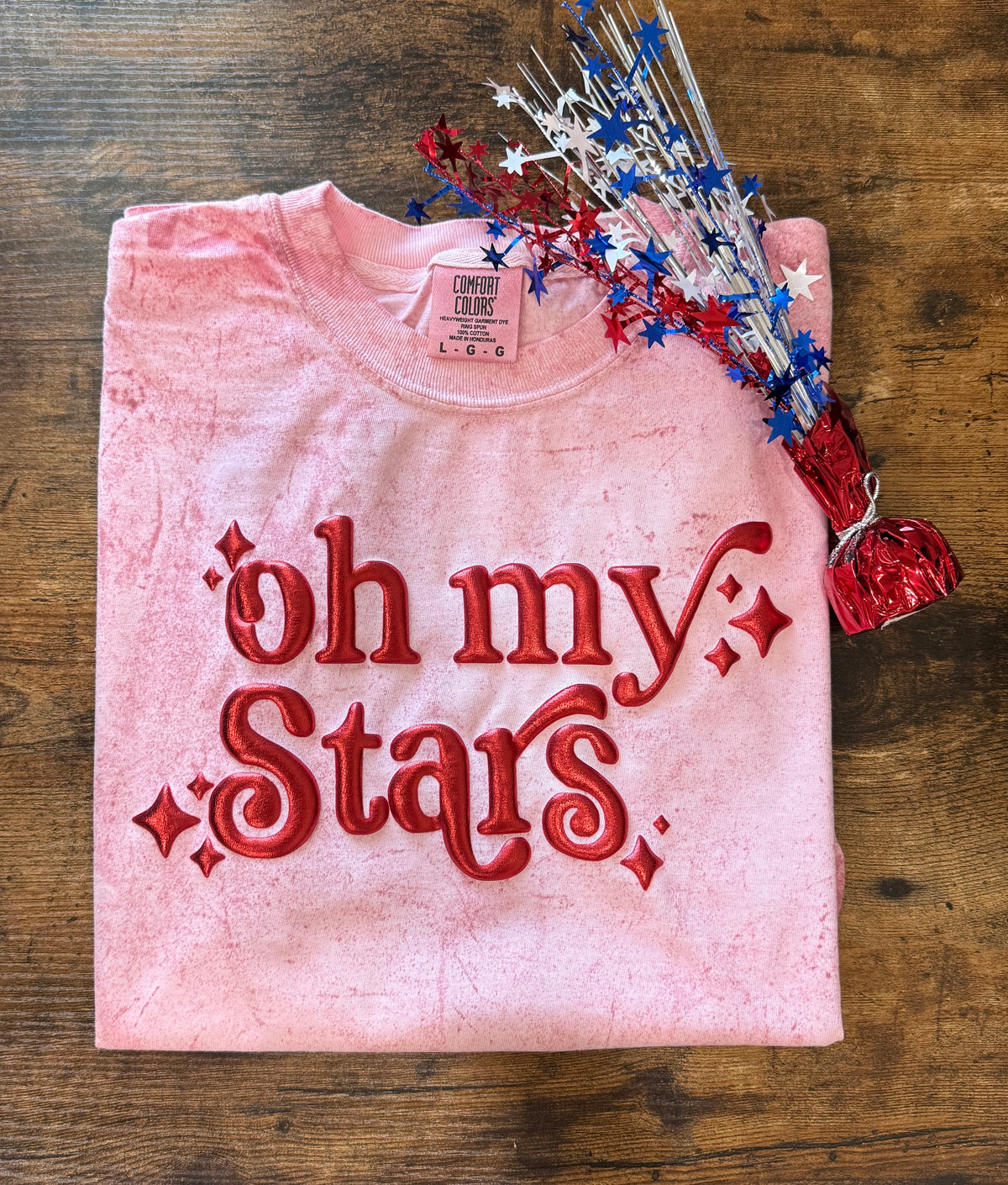 Oh My Stars Puff Colorblast Tees
