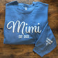 Personalized Name 3D Puff Vinyl Crewnecks