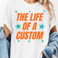 The Life of a Custom Faux Glitter Shirt