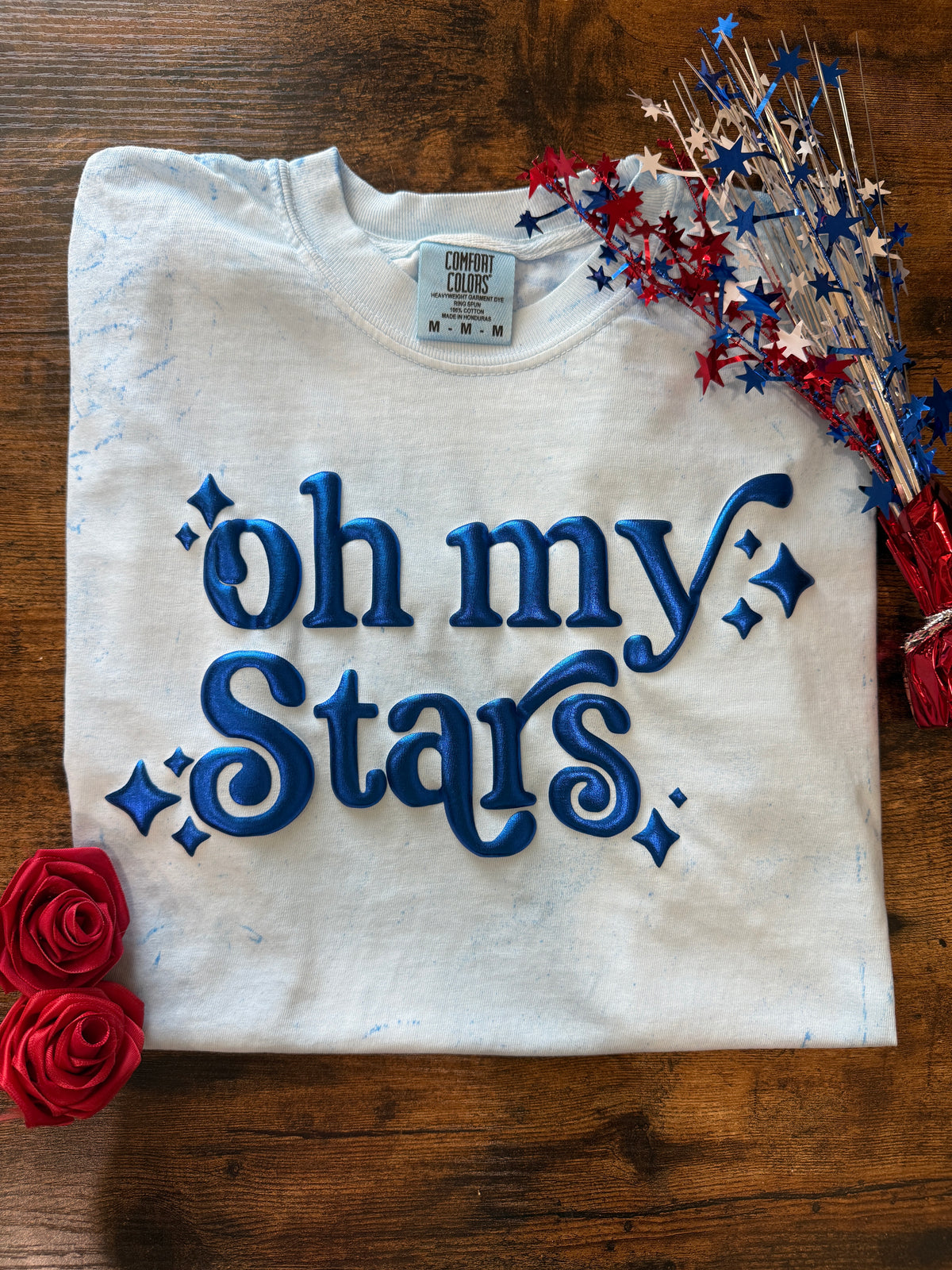 Oh My Stars Puff Colorblast Tees