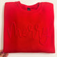 Handwritten Cursive Merry Sweatshirt