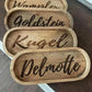Personalized Engraved Wood Name Trays