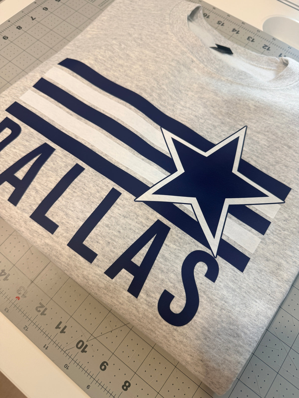 Dallas Cowboys Modern Ash Crewneck