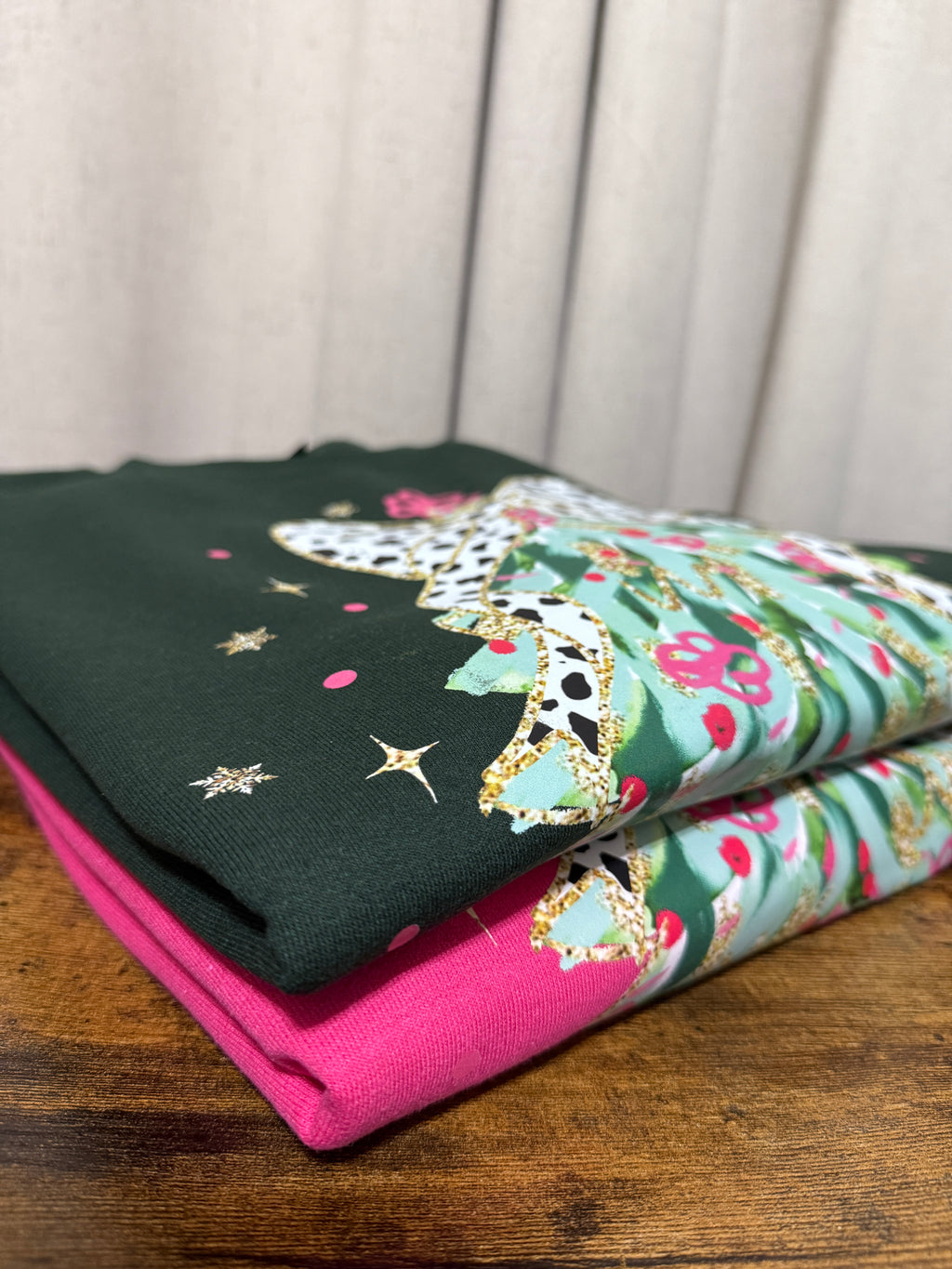 Dalmation Bow Christmas Tree T-Shirt or Sweatshirt