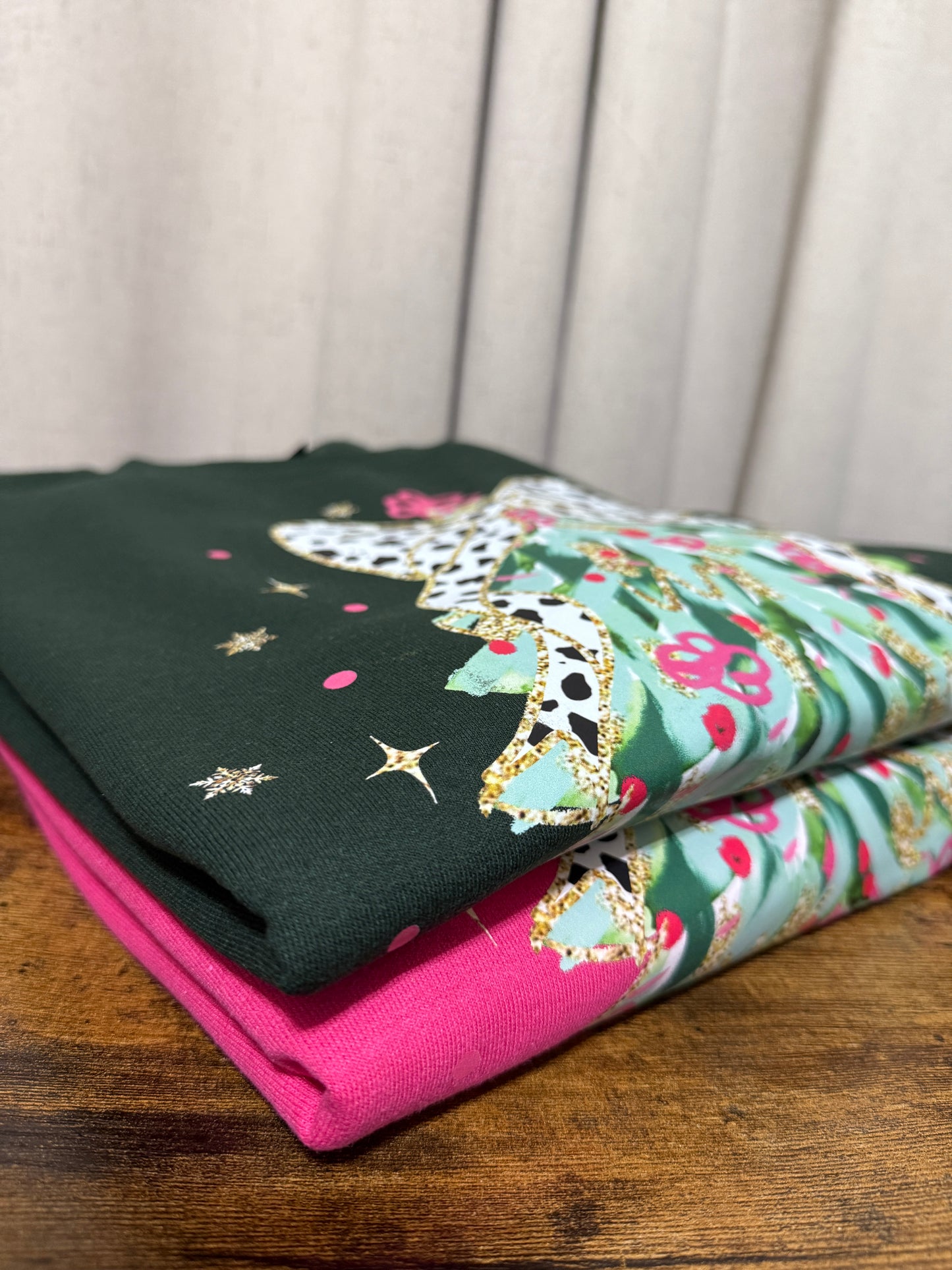 Dalmation Bow Christmas Tree T-Shirt or Sweatshirt