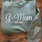 Personalized Name 3D Puff Vinyl Crewnecks
