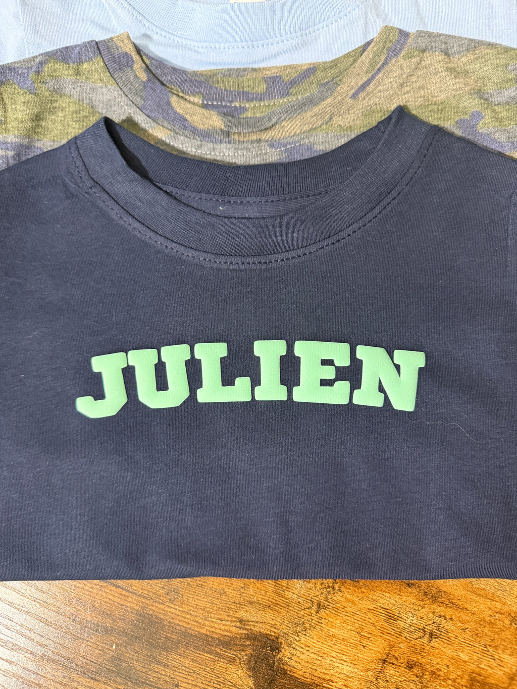 Infant & Toddler Name Puff Printed T-Shirts