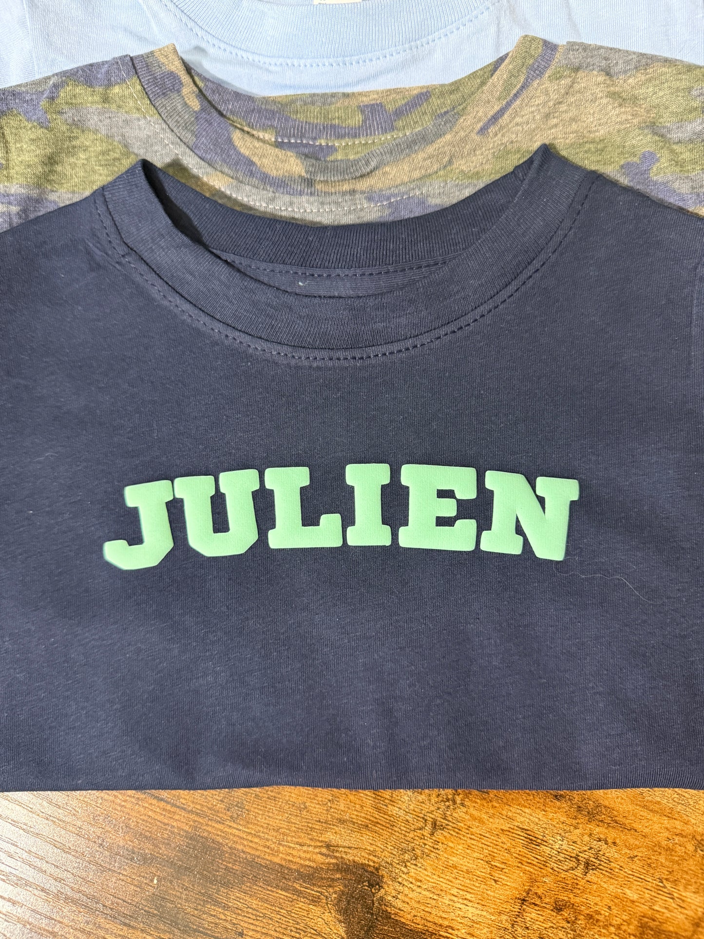 Infant & Toddler Name Puff Printed T-Shirts