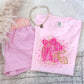 Preppy Pink Out Football Helmet