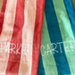 Personalized Striped Beach Towel with Name