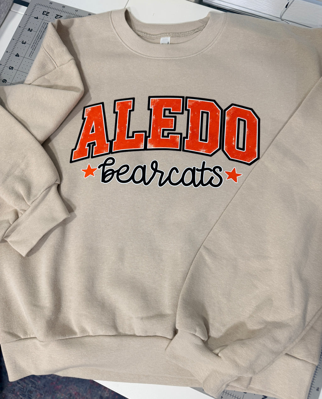 Aledo Bearcats Vintage Crewneck