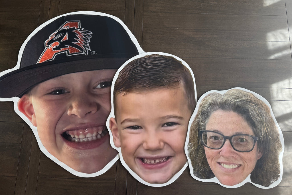 Big Head Fathead Custom Face Cutouts