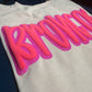 PINK OUT Puff Vinyl + Glitter Tees