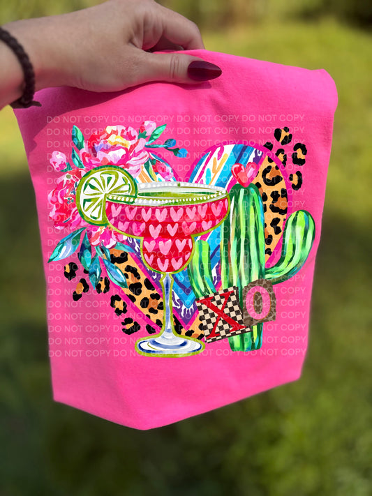 XOXO Margarita Fiesta Graphic Tee