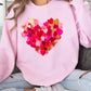 Painted Hearts Print Shirt