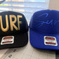 Gold Surf Metallic Puff Trucker Hat