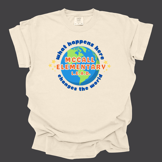 McCall Changes the World Tee