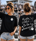 Kinda Chic to be a Macot Design Tee