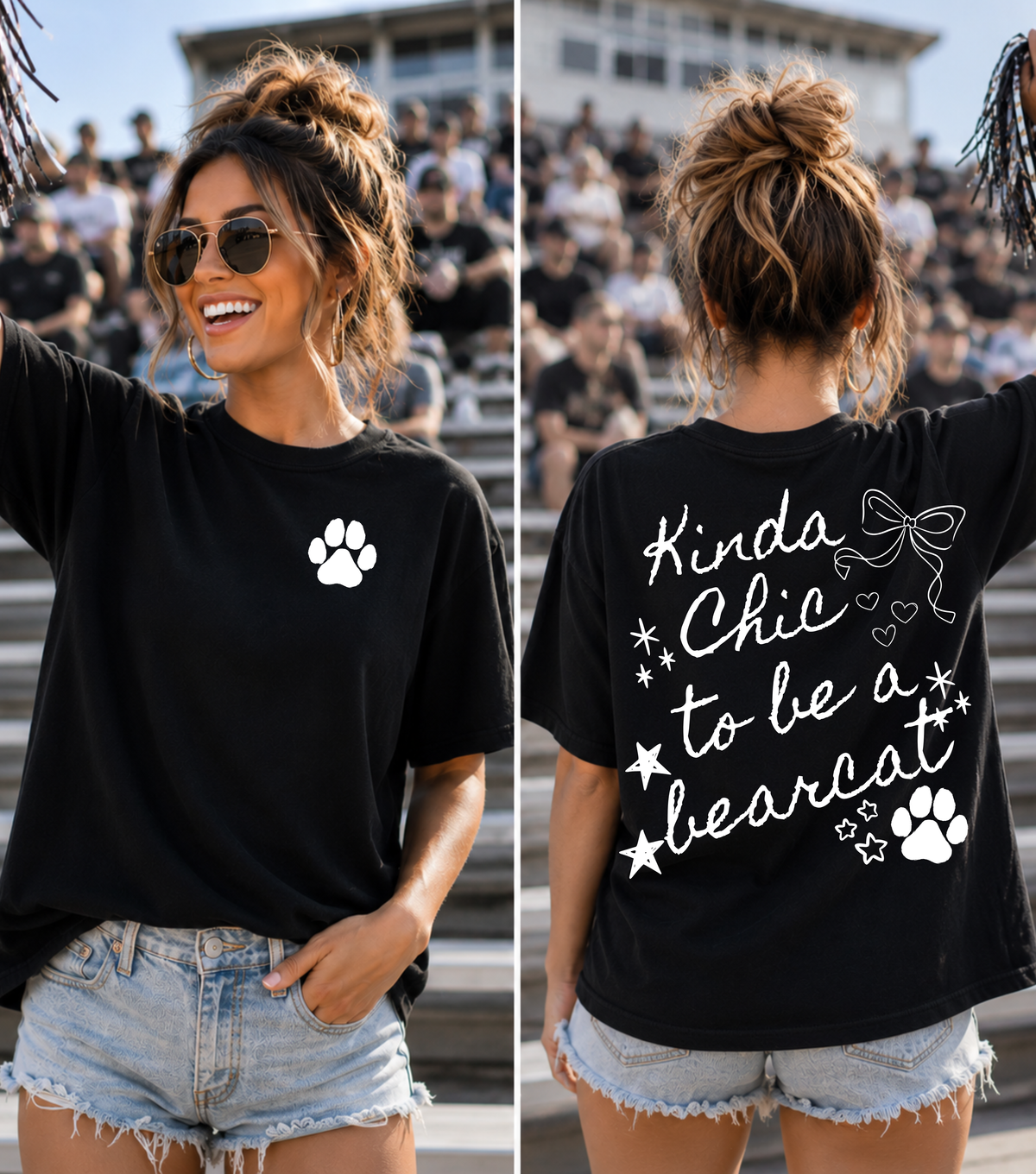 Kinda Chic to be a Macot Design Tee