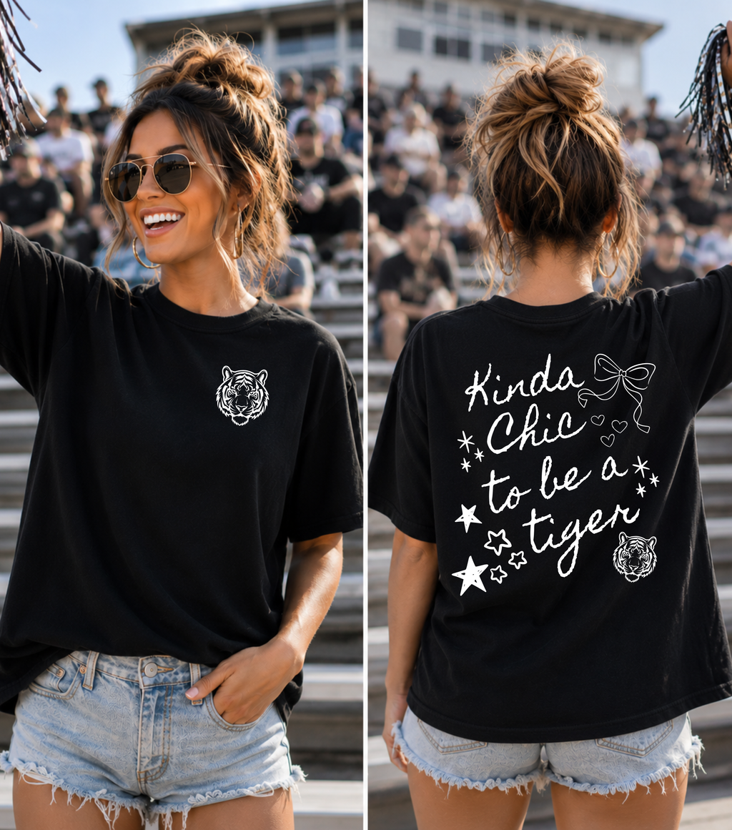 Kinda Chic to be a Macot Design Tee