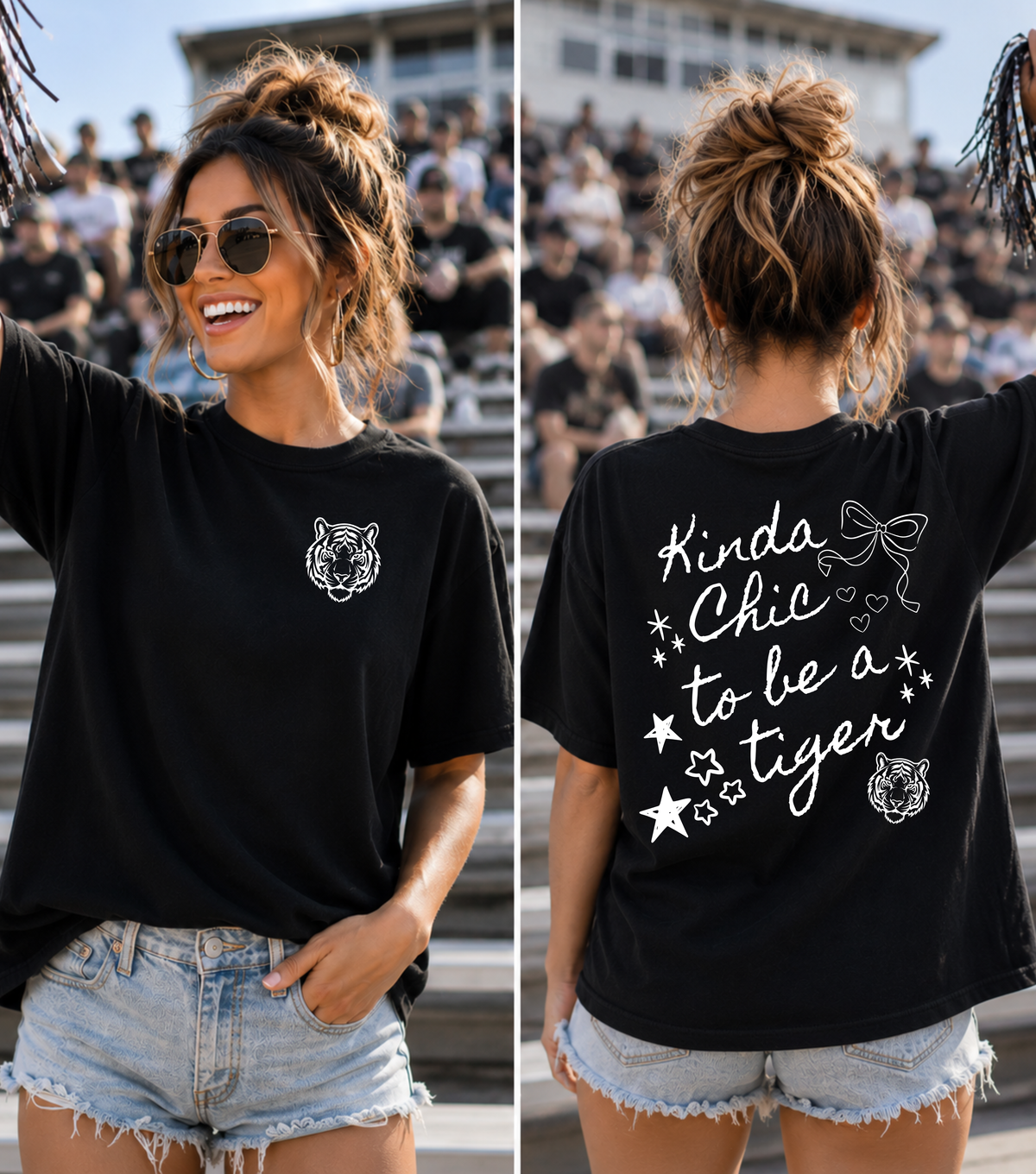 Kinda Chic to be a Macot Design Tee