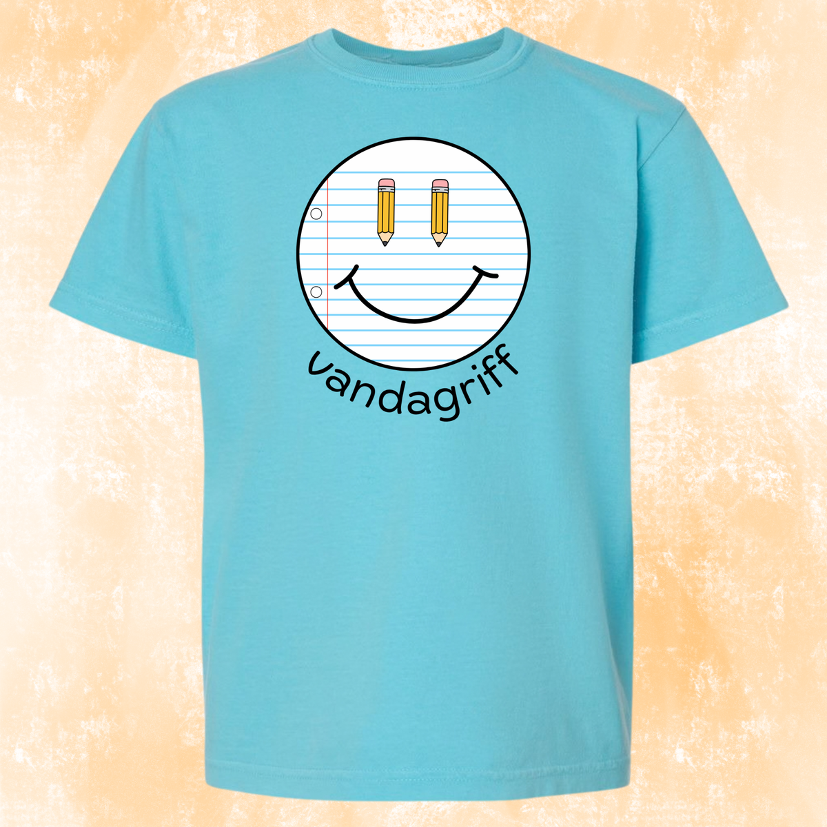 Vandagriff Smiley Comfort Colors Tee