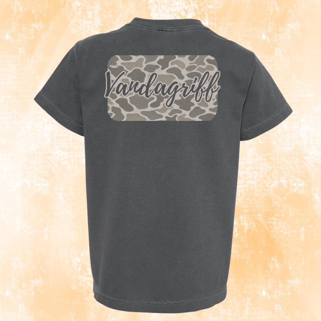 Vandagriff Camo Comfort Colors Tee