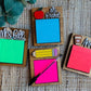 Personalized Wooden Post-It Note Holders: Organize Notes in Style